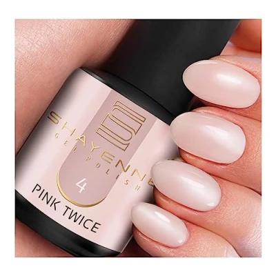 Abbildung von SHAYENNE Shellac Gel Nagellack 15 ml für UV LED Lampe 4 Pink Twice Rosa MADE in GERMANY Nail Polish for Lamp Nagel Lack Gellack Nagelgel