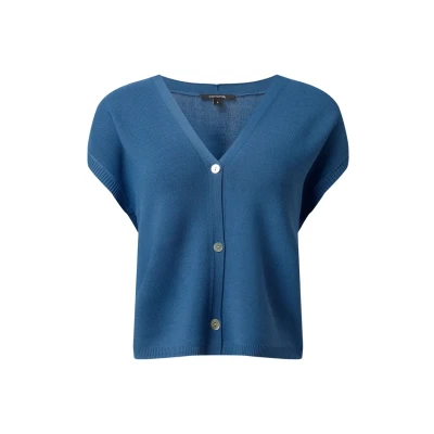 Abbildung von comma Strickjacke, Damen, Größe: 40, Blau