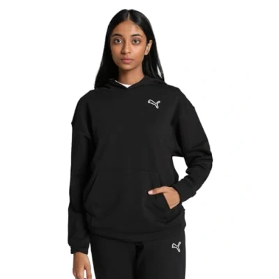 Abbildung von Puma Better Essentials Kapuzenpullover, Damen, Größe: XS, Black