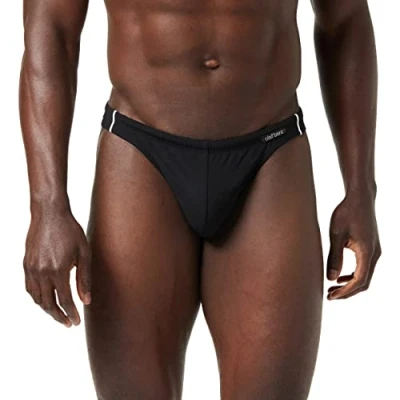 Abbildung von Olaf Benz Badehose Slip, Herren, Größe: Small, Noir