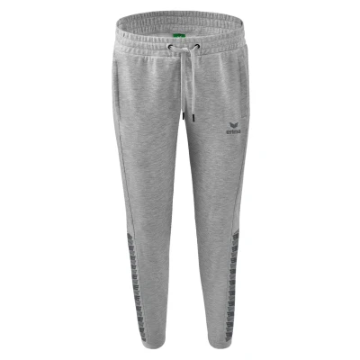 Abbildung von Erima Fussball TEAM Essential Joggingh Jogginghose, Damen, Größe: 34, Grau/ grau