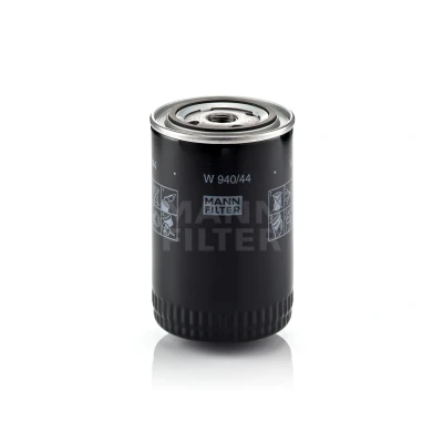 Abbildung von MANN FILTER W 940/44 Ölfilter 3/4 16 UNF mit einem Rücklaufsperrventil Anschraubfilter AUDI: A4 B5 Avant, A6 C5 Saloon, Cabriolet B4