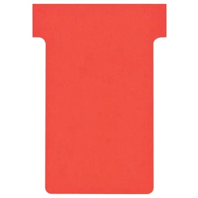 Abbildung von FRANKEN Kartentafel Zubehör T Karten, Index 1, 100 Stück, rot, TK101