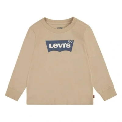 Abbildung von Levi&#039;s Batwing TEE Langarmshirt für Kinder, Größe: 80, Safari