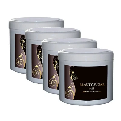 Abbildung von Sugaring Paste Beauty Sugar SOFT 4 Dosen a 600g.zum Vorteilspreis Zuckerpaste zur Haarentfernung