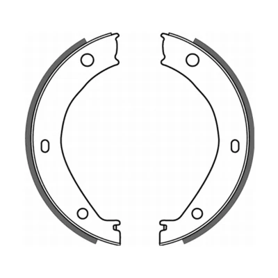 Abbildung von ABE CRB002ABE Handbremsbeläge Hinterachse BMW: 5 Saloon, 7, 3 Coupe