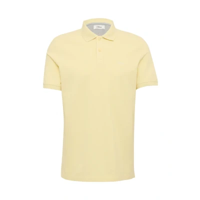 Abbildung von s.Oliver Poloshirt aus Baumwollpiqué hellgelb M