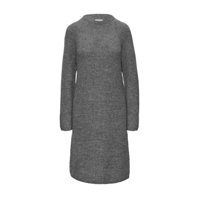 Abbildung von s.Oliver RAGLANÄRMELN Strickkleid, Damen, Größe: 32, Graphit