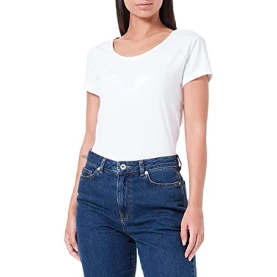Abbildung von ONLY Tshirt basic, Damen, Größe: 32, White