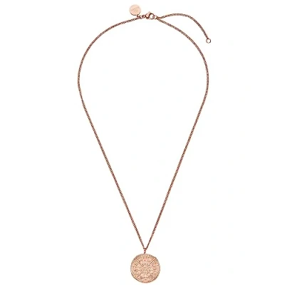 Abbildung von Purelei® Zodiac Kette Damen (Roségold) Halskette aus langlebigem Edelstahl Wasserfeste mit Anhänger 40 45 cm Länge verstellbar für deinen individuellen Look
