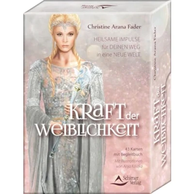 Abbildung von Kraft der Weiblichkeit: Heilsame Impulse für deinen Weg in eine neue Welt 43 Karten mit Begleitbuch