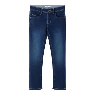 Abbildung von NAME IT Jungen Nkmsilas Dnmtax Pant Noos Hose, Dark Blue Denim, 146 EU