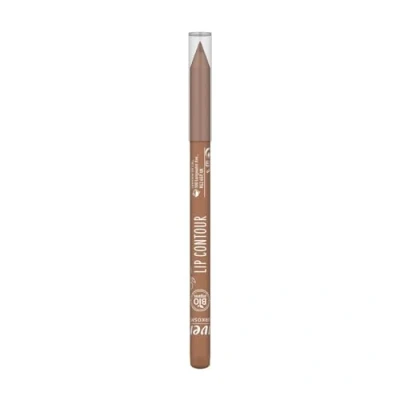 Abbildung von lavera Lip Contour Nude Brown 02 Samtig mattes Finish cremiger Auftrag Bio Kokosöl &amp; Sheabutter VEGAN