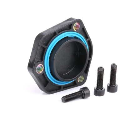 Abbildung von VAICO V10 2638 Ölwannendichtung Kunststoff mit Schrauben, Dichtring, Bohrung für Ölstandsensor EXPERT KITS + AUDI: A4 B5 Saloon, Avant