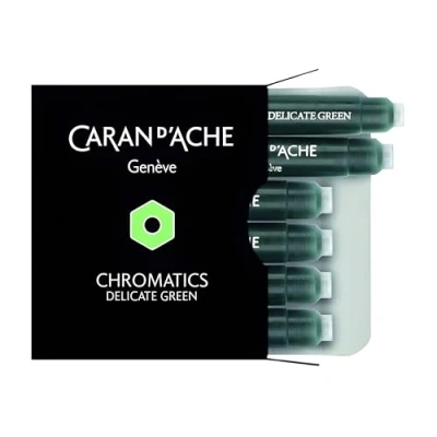 Abbildung von Caran d&#039;Ache Füllfederhalterminen Delicate Green Kostenlose Gravur
