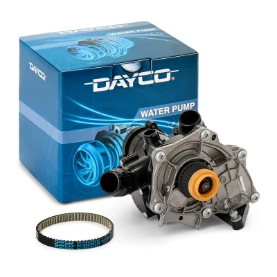 Abbildung von DAYCO KTBWP12100 Wasserpumpe + Zahnriemensatz Thermostat in verbaut VOLKSWAGEN: Golf 7, Passat B8 Variant, Polo V Hatchback