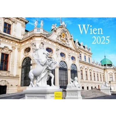 Abbildung von Edition Seidel Premium Kalender Wien 2025 Format DIN A3 Wandkalender Europa Österreich Hauptstadt Niederösterreich Schloss Schönbrunn Donau Metropole
