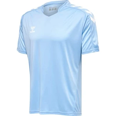 Abbildung von Hummel Hmlcore XK POLY S/S Tshirt print, Herren, Größe: Small, Argentina blue