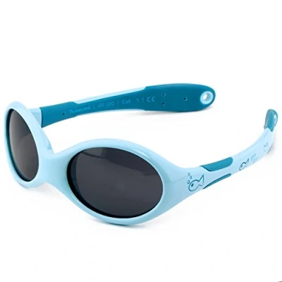 Abbildung von ActiveSol BABY Sonnenbrille 018 Monate, 100% UV Schutz, BPA frei, polarisiert, verstellbares Band, Prüfengel Bestnoten