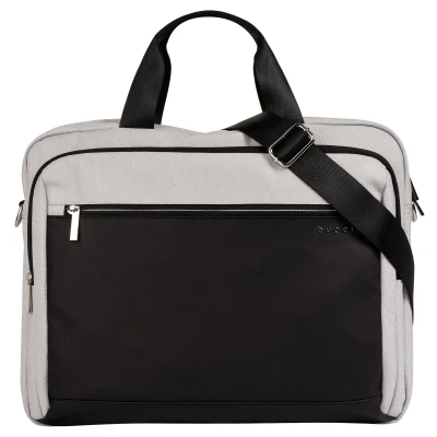 Abbildung von bugatti Notebooktasche, Herren, Größe: One Size, Hellgrau / light grey