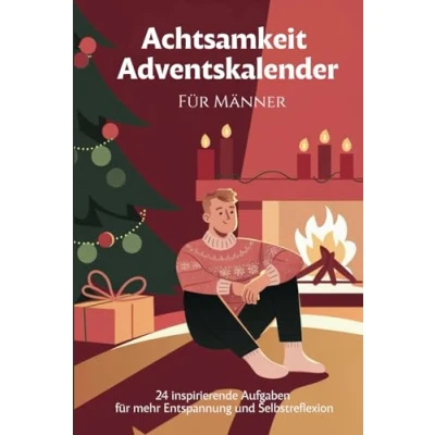 Abbildung von Männer Achtsamkeit Adventskalender: 24 Tage zur Entspannung und Selbstreflexion mit Gelassenheit durch die Adventszeit täglichen Übungen, ... zum Ausfüllen Mitmachen für den Mann