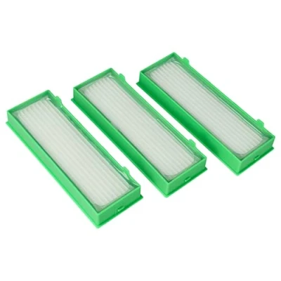 Abbildung von vhbw Filterset 3x Staubsaugerfilter kompatibel mit Vorwerk Kobold VR200, VR 200, VR300, 300 Staubsauger HEPA Filter Allergiefilter