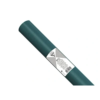 Abbildung von Clairefontaine 394050C Packung mit 24 Blatt Seidenpapier, 50 x 75cm, 18g, ideal zum Basteln, 1 Pack Grün