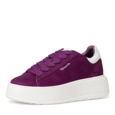 Abbildung von Tamaris Damen Sneaker Low Leder; PURPLE/lila; 41 EU