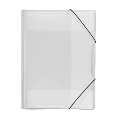 Abbildung von VELOFLEX 4432290 Sammelmappe Crystal, DIN A3 in Streifenoptik, transparent, 1 Stück