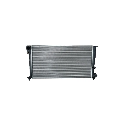 Abbildung von NRF 58101A Kühler, Motorkühlung Aluminium 670 378 23 FULL KIT Kühlrippen mechanisch gefügt PEUGEOT: 306 Hatchback