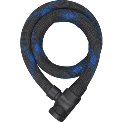 Abbildung von ABUS Panzerkabelschloss Ivera Steel O Flex 7200 + RBU Halter Kabelschloss aus Stahlkabel mit Panzer Stahlhülsen Sicherheitslevel 7 110 cm