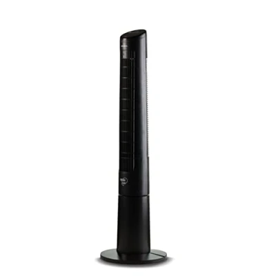 Abbildung von Ariete 805 Turmventilator, 48 W, Oszillation 180 , Display, 3 Geschwindigkeiten, Belüftungsmodi, Timer bis zu 7,5 h, Schwarz