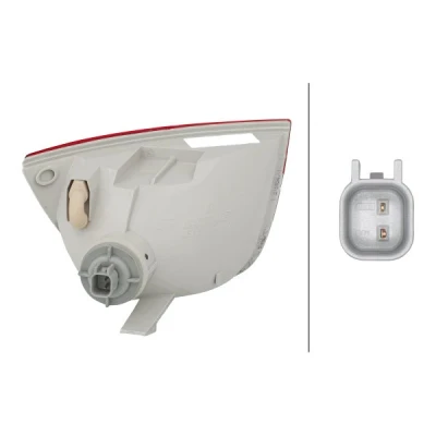 Abbildung von HELLA 2ZR 354 063 021 Rückfahrleuchte P21W mit Lampenträger, ohne Glühlampe