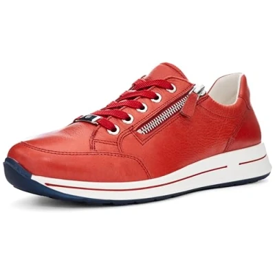 Abbildung von ara Damen Osaka Sneaker, Flame, 39 EU Weit