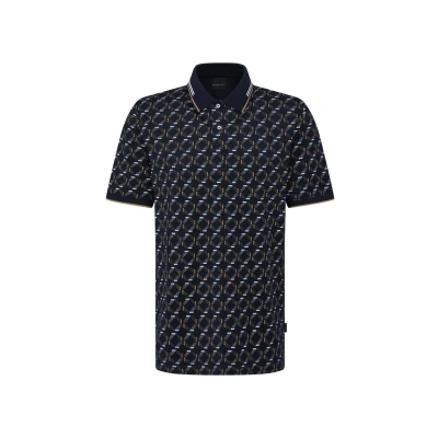 Abbildung von bugatti Poloshirt, mit Stretchfunktion
