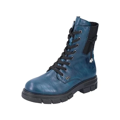 Abbildung von Rieker Damen 52588 Kurzstiefel, Blau, 41 EU