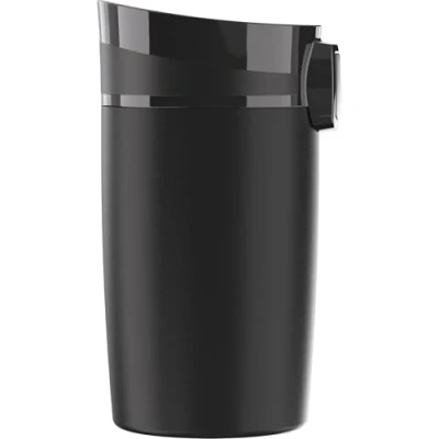 Abbildung von SIGG Miracle Black Touch Thermobecher (0.27 L), schadstofffreier und isolierter Kaffeebecher, auslaufsicherer Coffee to go Becher aus Edelstahl