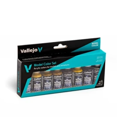 Abbildung von Vallejo 070108 Farbset, Panzer Farben, 8 x 17 ml