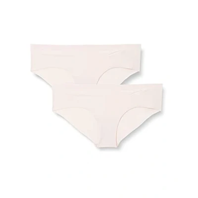Abbildung von PUMA Damen Hipster Unterwäsche, Rosa, XL (2er Pack)