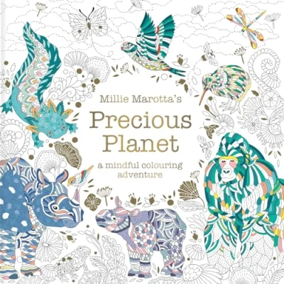 Abbildung von Millie Marotta&#039;s Precious Planet: A mindful colouring adventure (Millie Animal Adventures)