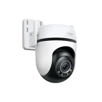Abbildung von Tapo C52A 360 Überwachungskamera Außen, 2K 4MP, Starlight Farbe Nachtsicht, KI Erkennung, Bewegungsverfolgung, WLAN oder Ethernet, microSD Karte bis zu 512 GB