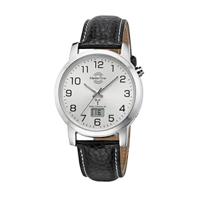 Abbildung von Master Time Funk Quarz Herren Uhr Analog Digital mit Leder Armband MTGA 10294 12L