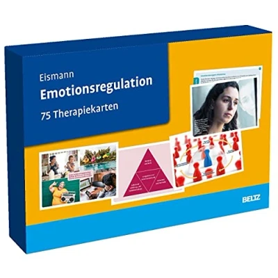 Abbildung von Emotionsregulation. 75 Therapiekarten: Kartenset Mit Karten. 36 seitigem Booklet in hochwertiger Klappkassette, Kartenformat 16,5 x 24 cm (Beltz Therapiekarten)