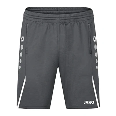 Abbildung von JAKO Kinder Trainingsshorts Challenge, Anthra Light/Weiß, 140