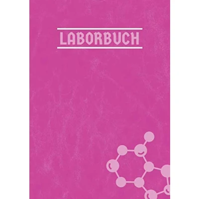 Abbildung von Laborbuch: Laborjournal A4 100 Nummeriert Seiten Labor Notizbuch Kariert Laboratory Notebook Rosa