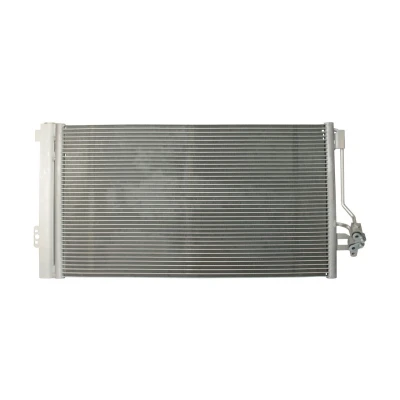 Abbildung von BOSCH 1 986 AD2 109 Klimakondensator mit Stickstofffüllung Trockner, Montageanleitung, ohne Dichtring 14,3mm 13,7mm 704mm R1234yf, R134a
