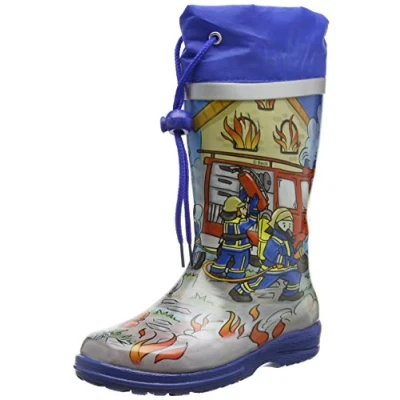 Abbildung von Beck FIRE Gummistiefel für Kinder, Größe: 35, Multicolor Schuhe