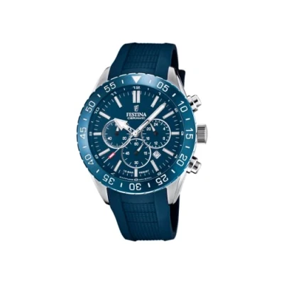 Abbildung von Festina Herren Analog Quarz Uhr mit Silikon Armband F20515/1