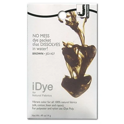 Abbildung von Jacquard iDye Stofffarbe fuer Naturfasern Braun