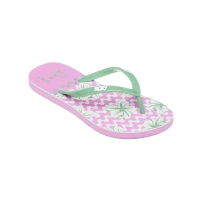 Abbildung von Roxy Mädchen Rg Viva Stamp Ii Sandale, Green Pink, 35 EU